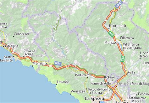 Mapa Michelin Calabria Plan Calabria Viamichelin