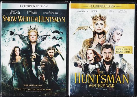 The Huntsman Winters War And Snow White And The Huntsman Dvd Set Amazing