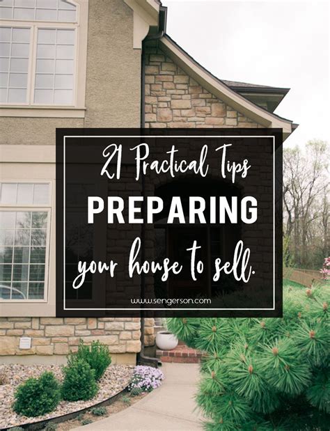 A House With The Words Practical Tips Preparing Your House To Sell