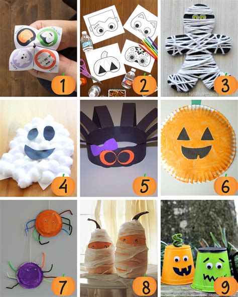70 Spooky Halloween Crafts For Kids This Tiny Blue House