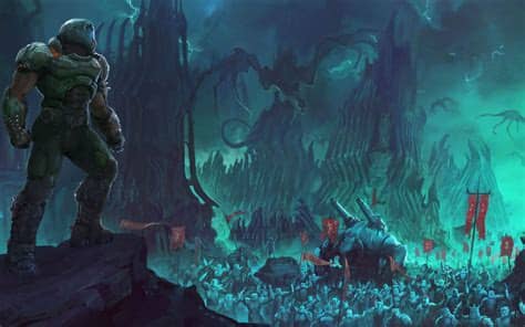 2019 doom eternal 4k Mac Wallpaper Download | AllMacWallpaper