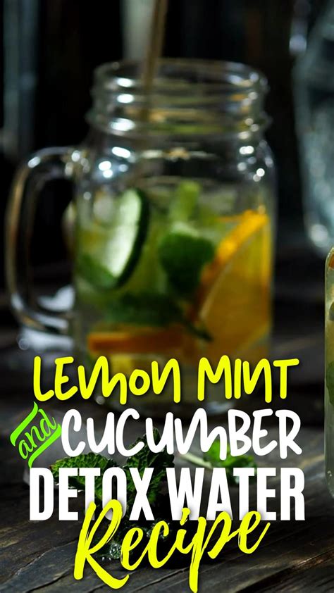 Lemon Mint Cucumber Detox Water Recipe Artofit