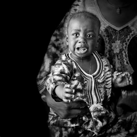 Crying African Baby