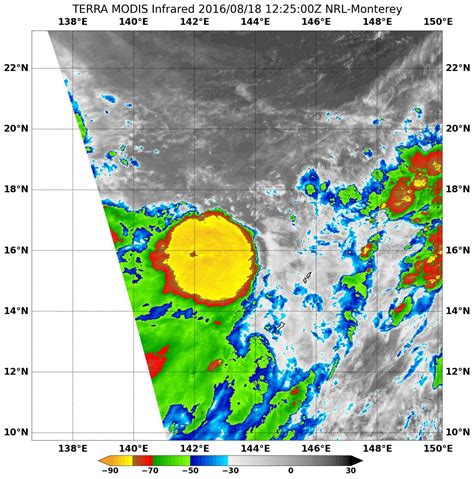 Nasa Sees Tropical Depression 10w Form Near Guam E Science News