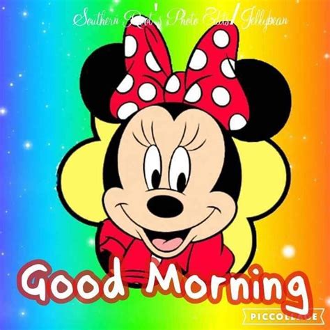 Good Morning Minnie Mouse Pics Minnie Mickey Mouse