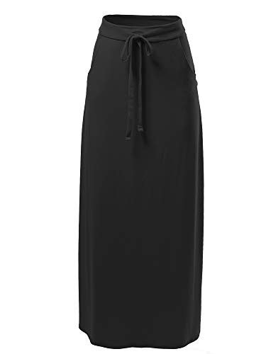 Best Black Jersey Maxi Skirts To Wear This Fall