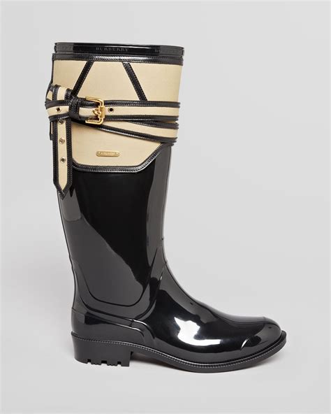 Burberry Rain Boots Rain Boots Willesden Trench In Blackpale Military