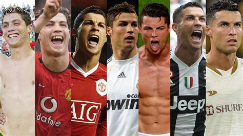 Cristiano Ronaldo How He Has Changed Over The Years Photos