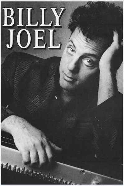 Billy Joel Piano Man Music Poster 12x18 Piano Man Billy Joel Music Artists