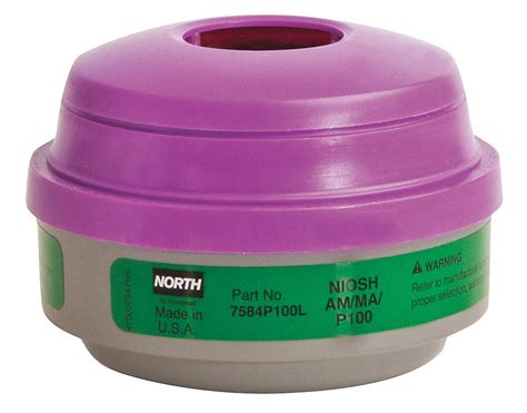 HONEYWELL NORTH Combination Cartridge Filter NIOSH Rating Ammonia AM Methylamine MA P