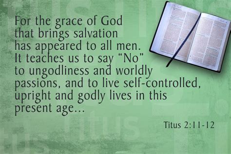 Memorize Scripture Titus 211 12