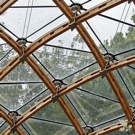 Chiddingstone Orangery Gridshell Timber Architecture Structure