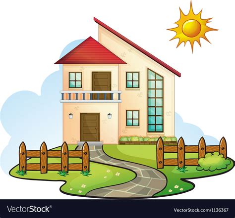 A House Royalty Free Vector Image Vectorstock