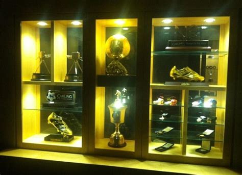 The ballon dor was presented to the player who had been voted to have performed the best over the previous year and was established by french journalist gabriel hanot. Leo Messi has a giant trophy cabinet | Balls.ie