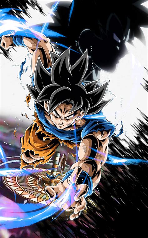 Ultra Instinct (Omen) Goku art concept : r/DragonballLegends
