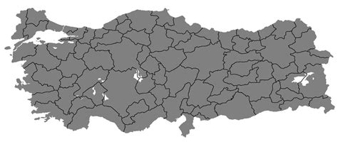 Blank Map Of Turkey By Terrryterrr On Deviantart