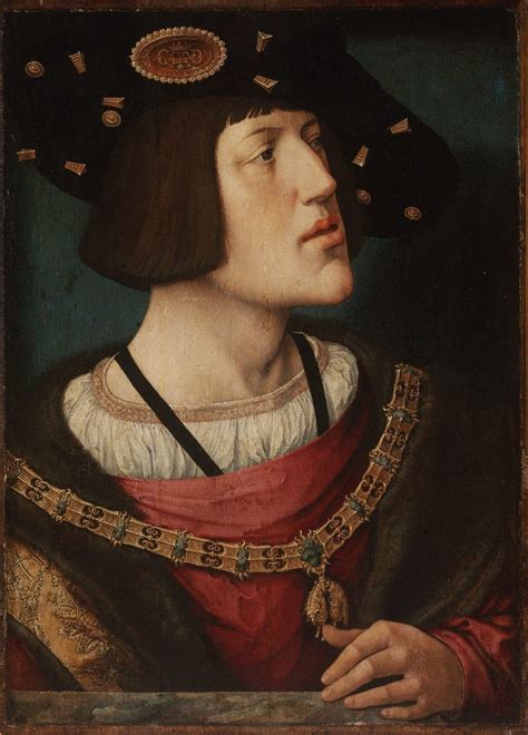 Portrait Panel Of Charles V Holy Roman Emperor Marhamchurch Antiques