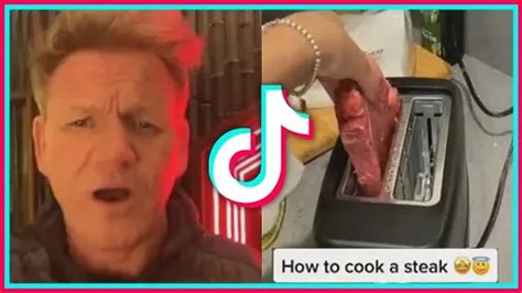 Gordon Ramsay Reacts To Bad Tiktok Chefs Compilation