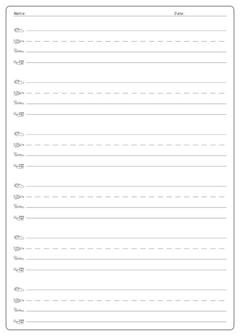 Free Printable Fundations Writing Paper