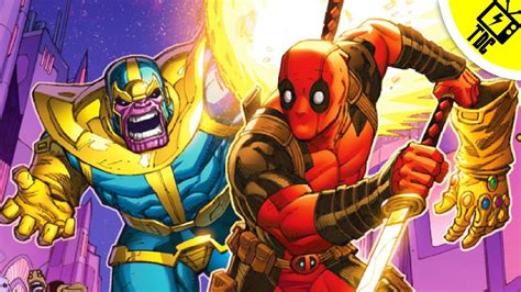 The Deadpool Thanos Death Connection Marvels Weirdest Love Triangle