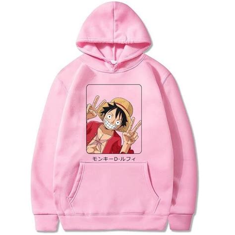 Anime One Piece Hoodie Funny Long Sleeve Casual Sweatshirt Etsy