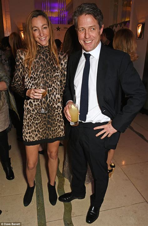 Hugh Grant Steps Out With Anna Elisabet Eberstein At