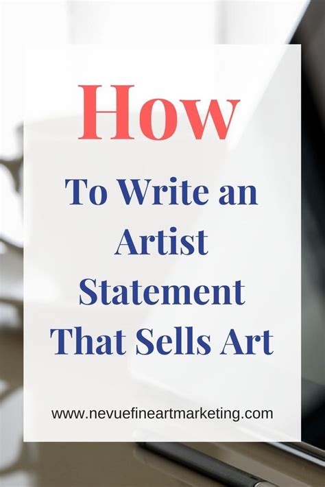 An artist statement is the cornerstone of a creative digital presence. Learn how to write an Artist Statement that will your ...