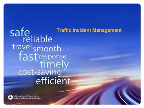 Ppt Traffic Incident Management Powerpoint Presentation Free