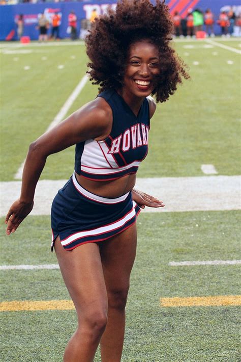 Howard Cheer Beautiful Black Women Cheerleading Black Women