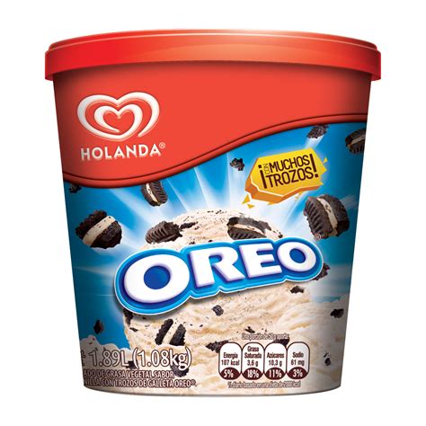 Helado Holanda Oreo 1.89LT | Helados Holanda México | Holanda