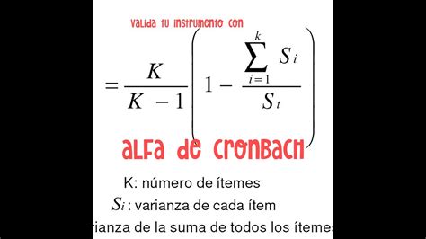 Clase 2 Confiabilidad Por Alfa De Cronbach YouTube