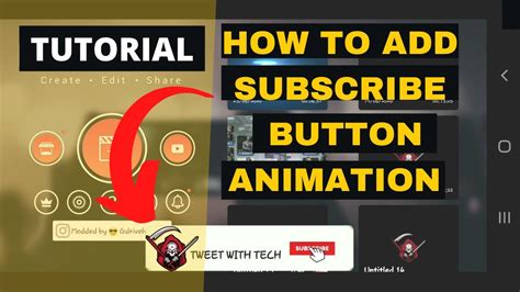 How To Add Subscribe Animation Buttons On Youtube Videostutorial 2020