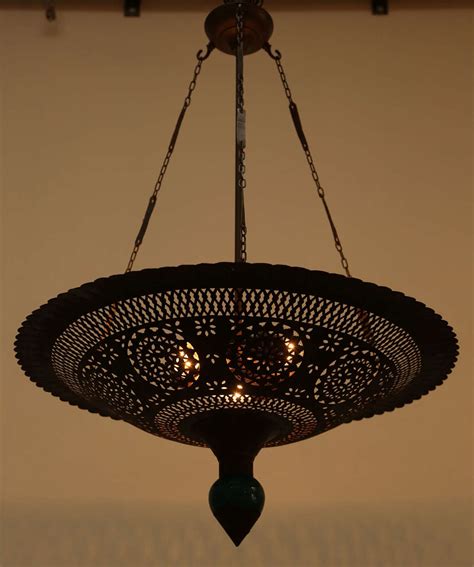 Potterybarn.com has been visited by 100k+ users in the past month Moroccan Hanging Metal Chandelier at 1stdibs