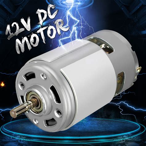 Series wound dc motors are best for applications that require high startup torque, without the need for speed regulation. DC 12V 100W 1300015000rpm 775 motor High speed Large ...