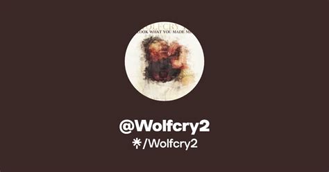 Wolfcry2 Listen On YouTube Spotify Apple Music Linktree