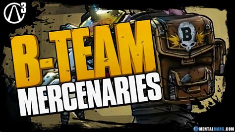 Mercenary Group B Team Discovered Borderlands 3 Mentalmars