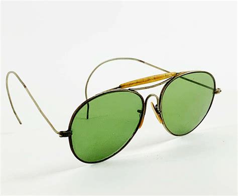 antique vintage aviator style sunglasses ca 1940 s pi… gem