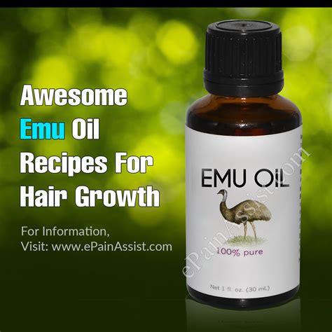 What is emu oil good for. 3 Awesome Emu Oil Recipes For Hair Growth