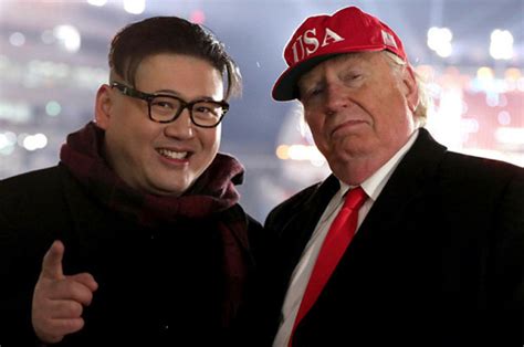 Winter Olympics Donald Trump And Kim Jong Un Removed From