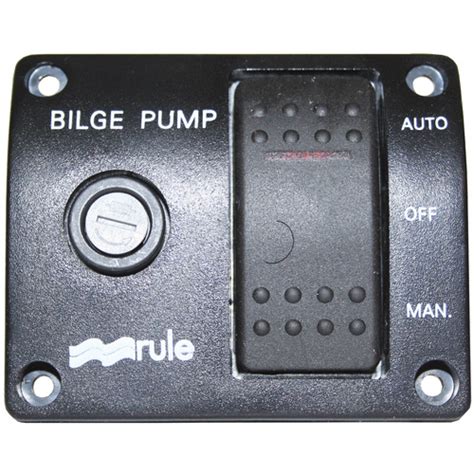 Pump Control Rocker Switch Rule 3 Way 12v