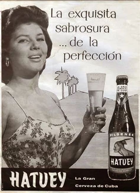 Foto Odalys Fuentes Publicidad Para La Cerveza Hatuey La Habana