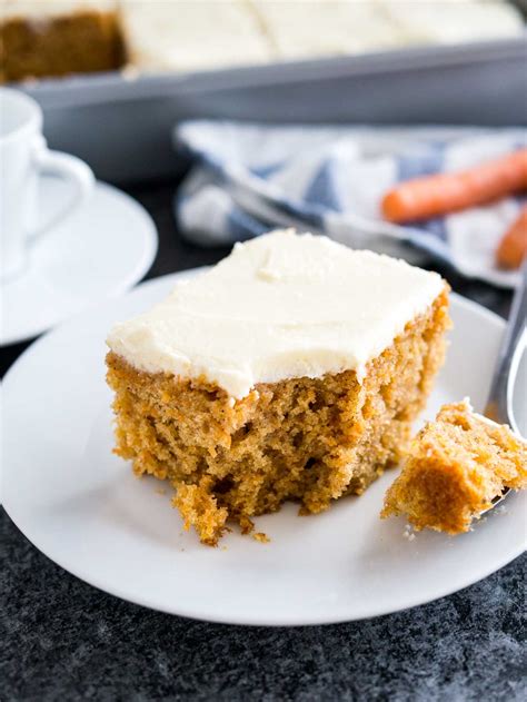Easy Carrot Cake Recipe With Cream Cheese Frosting Nut Free