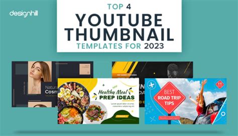 Top 4 Youtube Thumbnail Templates For 2023