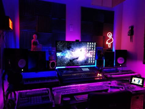 Paul from the uk has been hacking ikea furniture for years to use in his music studios. IKEA Music Production Desk | Home studio music, Music desk, Music studio