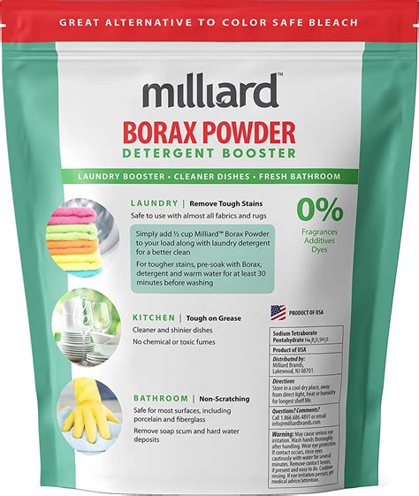 Buy Milliard Borax Powder Pure Multi Purpose Cleaner 5 Lb Online