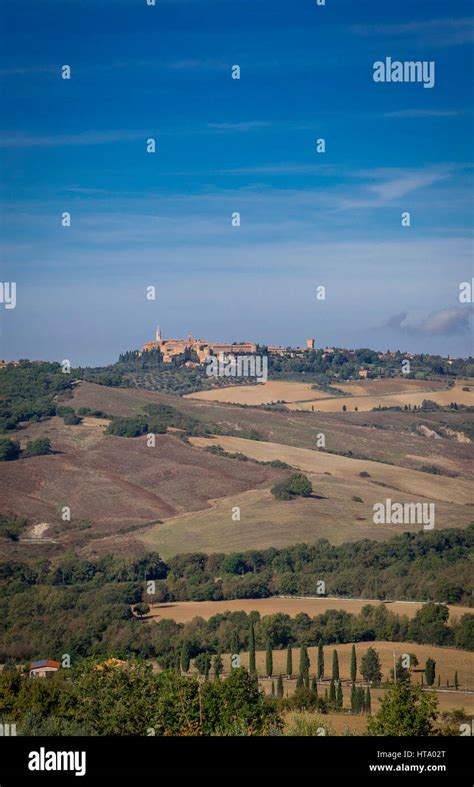 View Of The Val Dorcias Amazing Landscape Stock Photo Alamy