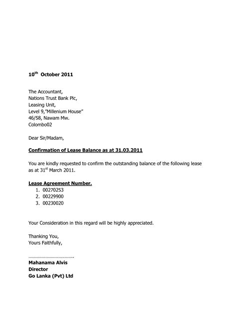 Bank accounts verification letter (samples). Image result for request for debtor balance confirmation ...