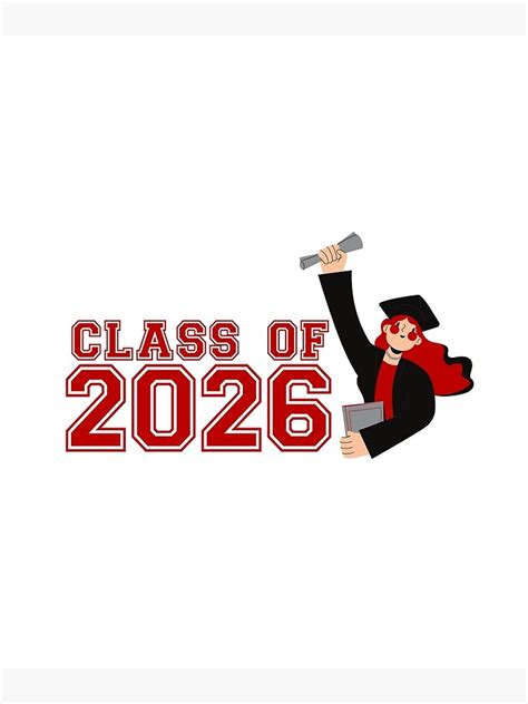 Class Of 2026 Graduation Congratulations Poster For Sale By