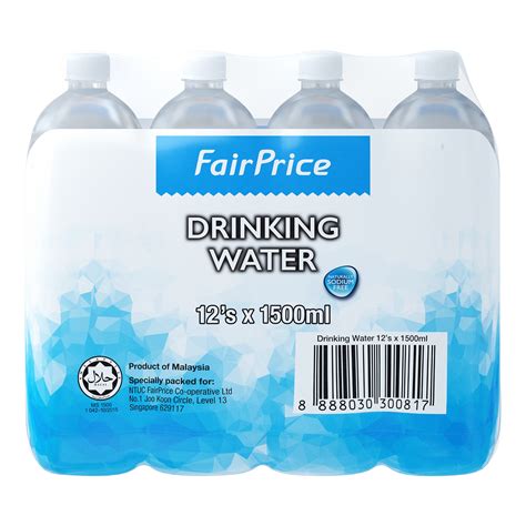 Fairprice Pure Drinking Water Ntuc Fairprice