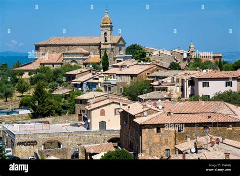 Montalcino Siena Tuscany Italy Stock Photo Alamy